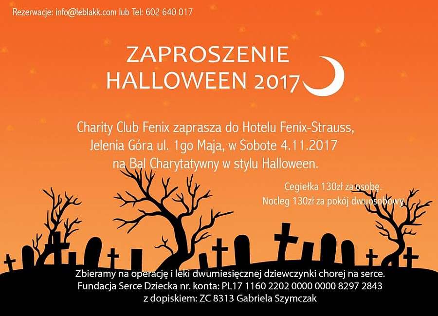 Halloween 2017 w szczytnym celu