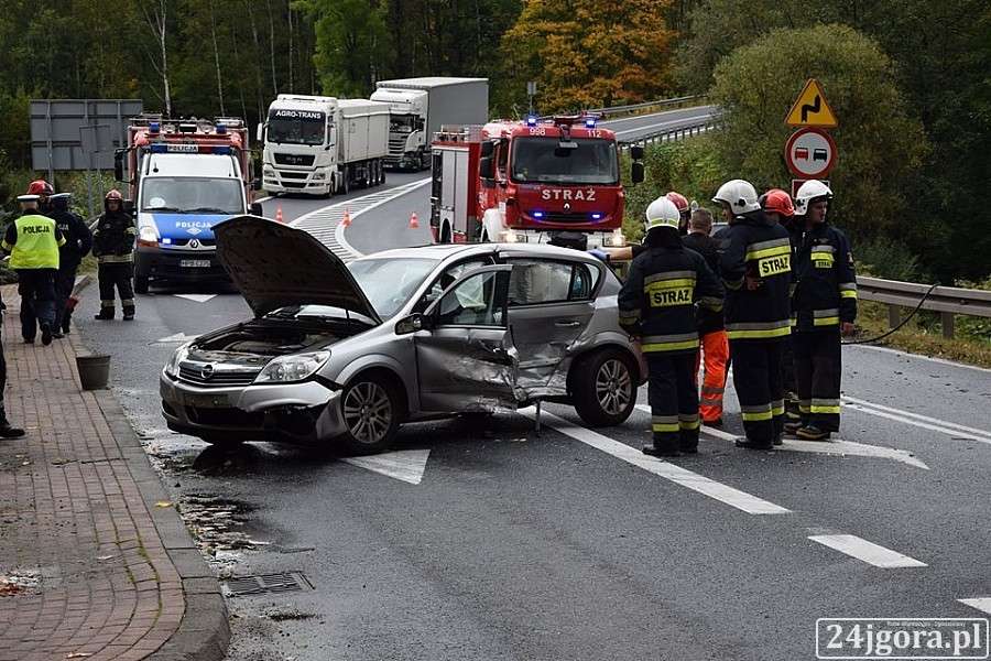 Zderzenie między Piechowicami a Szklarską Porębą