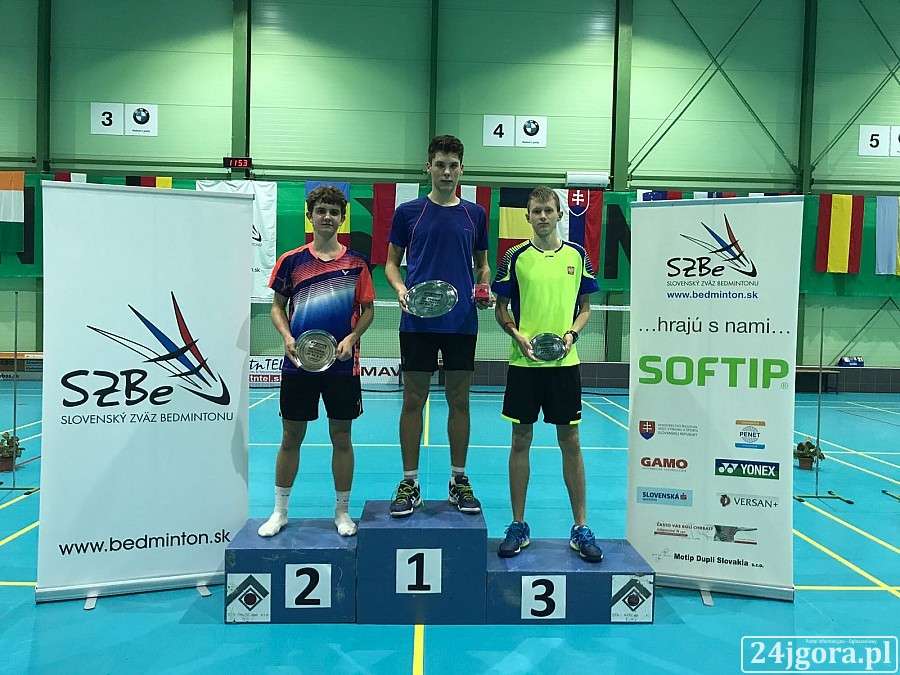 Brąz Łukasza Cimosza na YONEX Slovak Youth U17