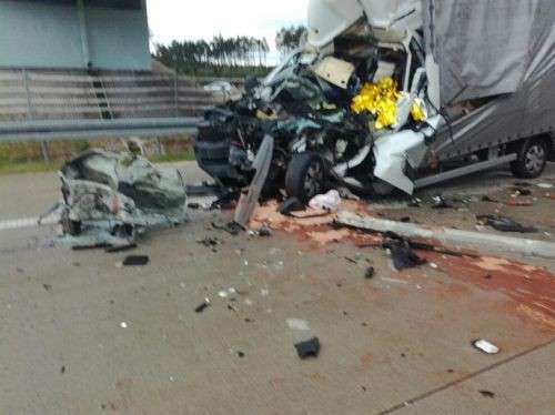 Śmiertelny wypadek na A4