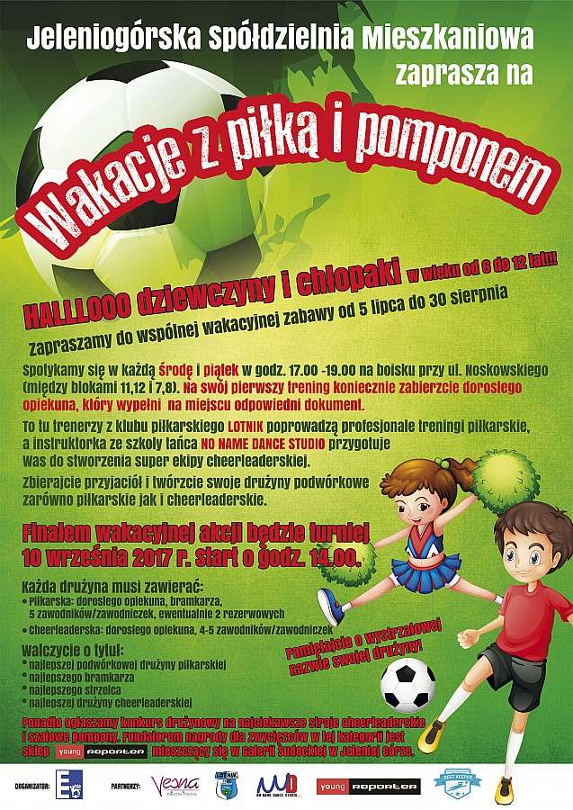 Zaproszenie na turniej podwórkowej piłki nożnej