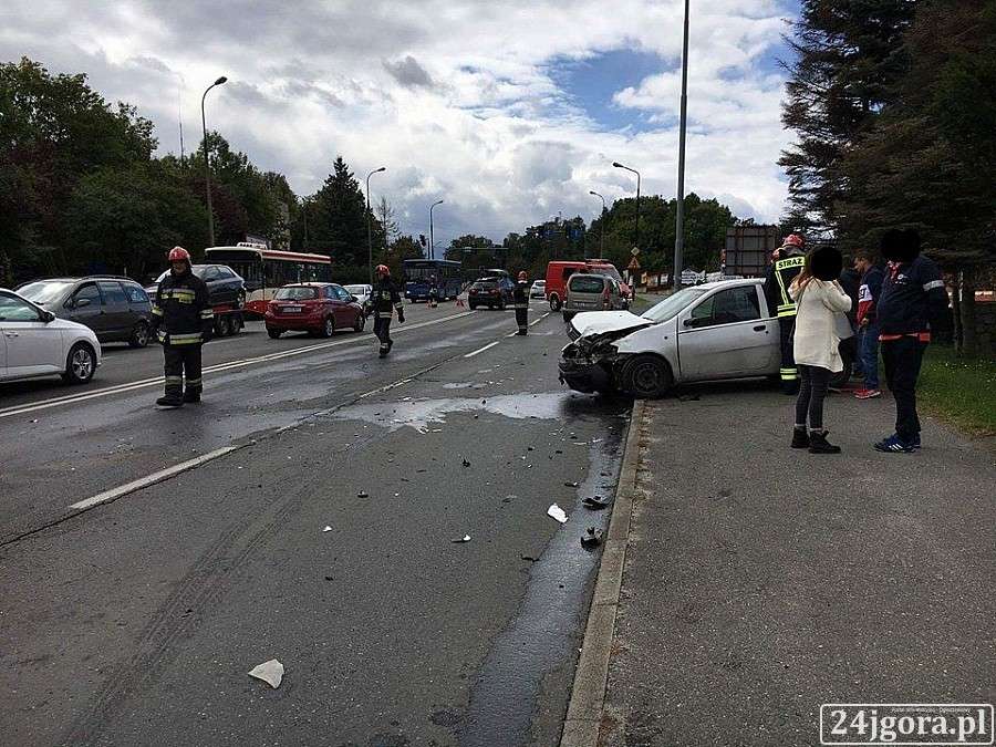 Zderzenie na ulicy Wolności