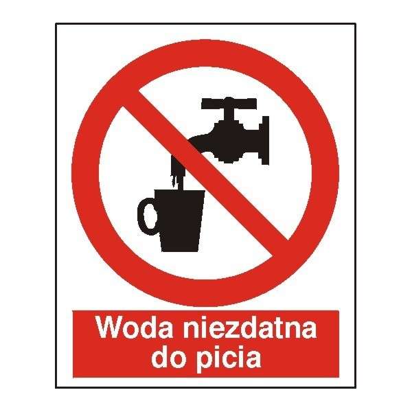 UWAGA ! Woda w Sosnówce nie nadaje się do spożycia !!!
