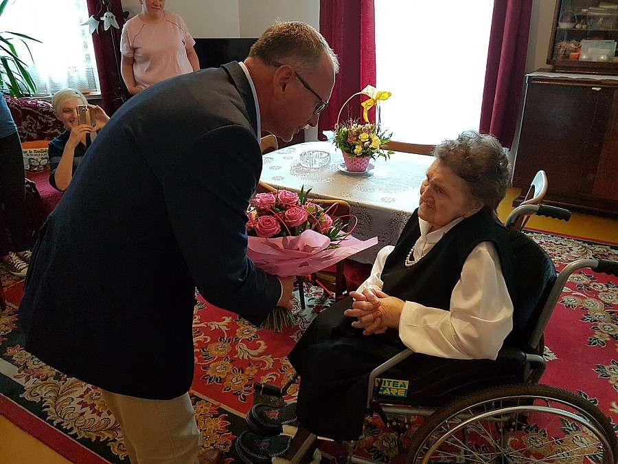 Pani Stefania Stolarek ma 100 lat!