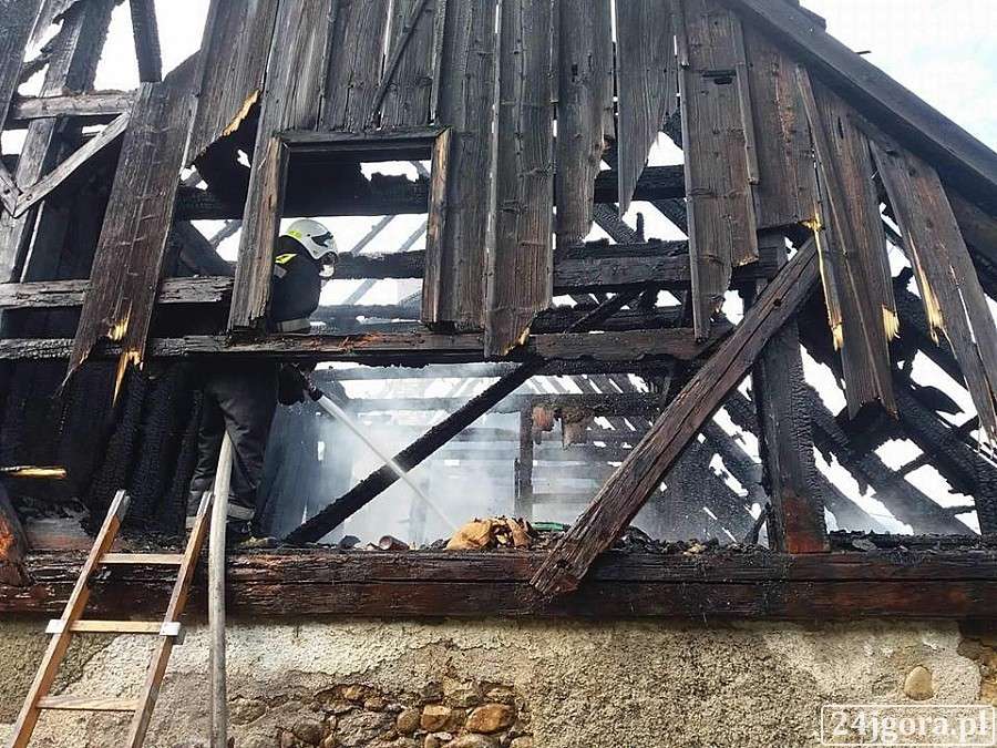 Pożar w Piechowicach