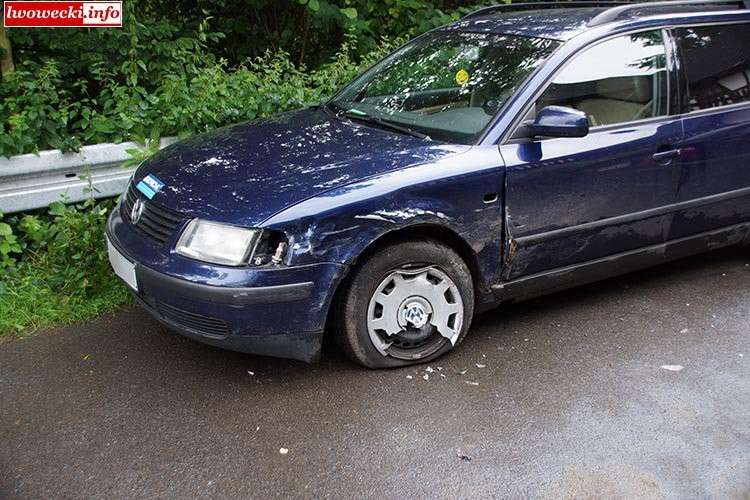 Zderzenie VW z BMW