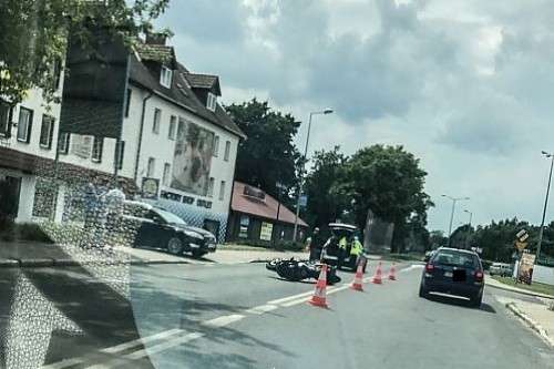 Ciężko ranny motocyklista