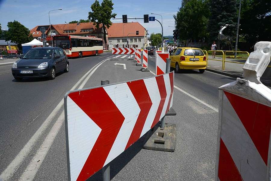 Widać pierwsze zmiany w organizacji ruchu w centrum miasta
