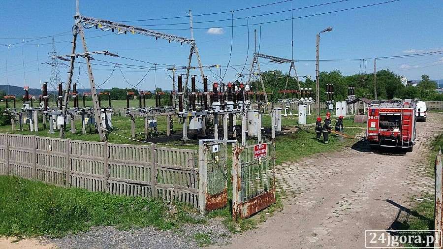 Zapalił się transformator w Piechowicach