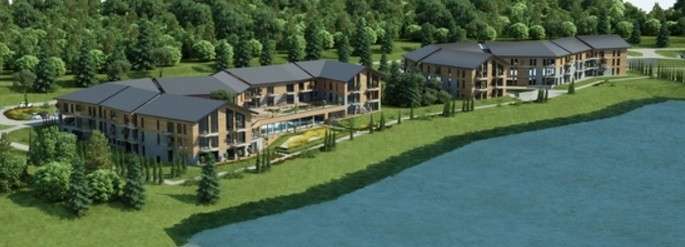 Nad zalewem Sosnówka powstaje kompleks hotelowy za 50 mln zł