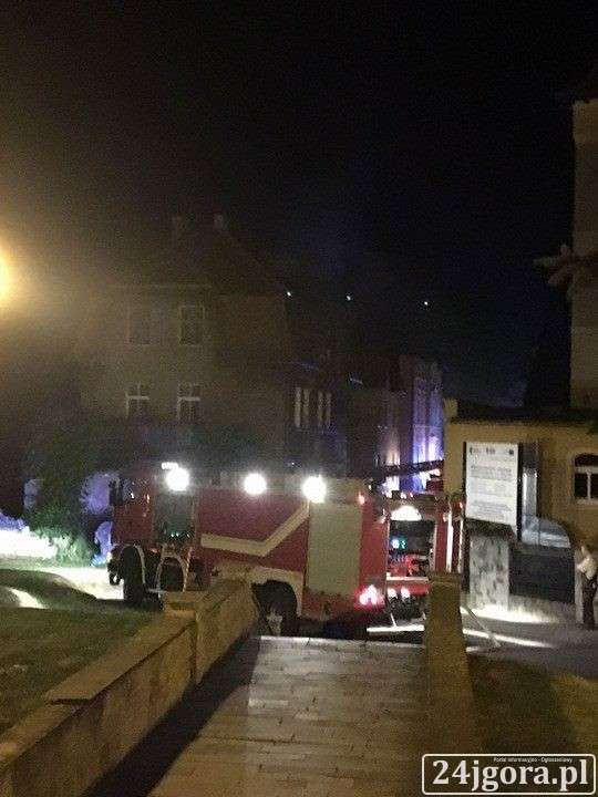 Pożar w Domu Dziecka w Cieplicach