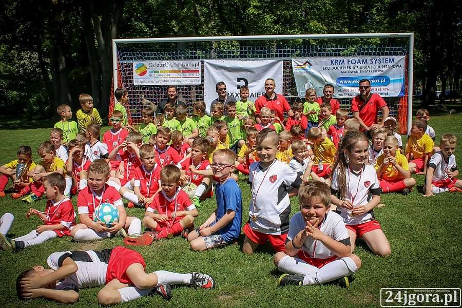 Piłkarski Dzień Dziecka w Parku Norweskim