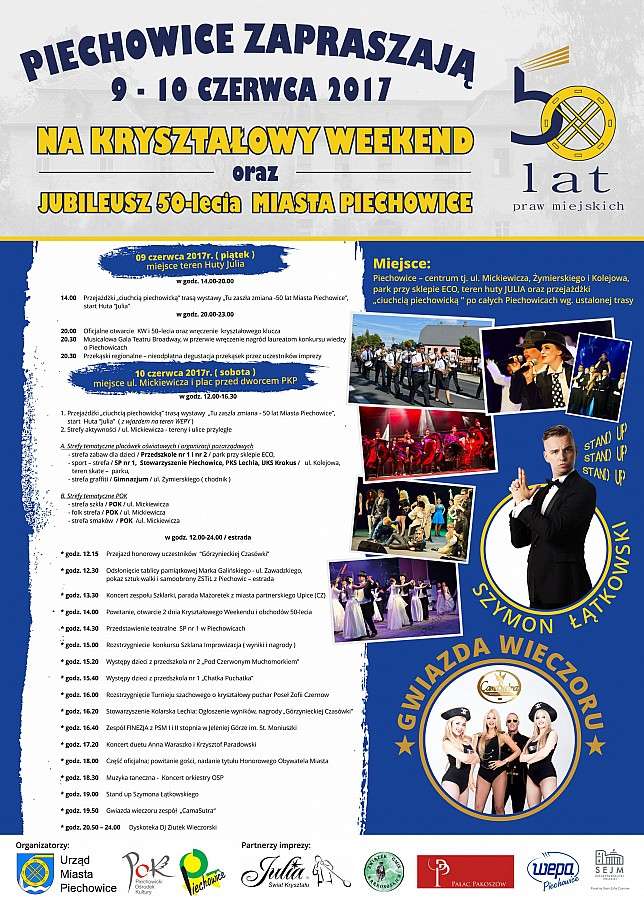 Piechowice zapraszają na Kryształowy Weekend!