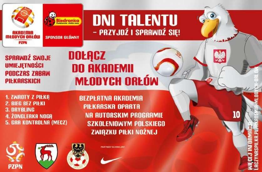 Dni Talentu - nabór do Akademii Młodych Orłów Jelenia Góra na sezon 2017/2018