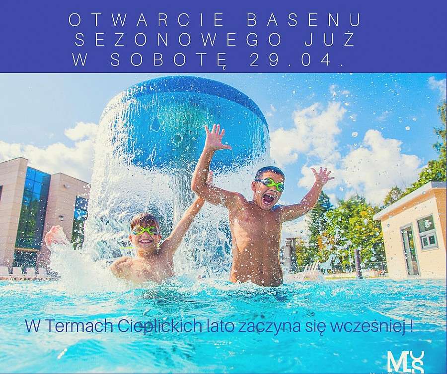 Termy Cieplickie - już wkrótce otwarcie basenu Parkowego!
