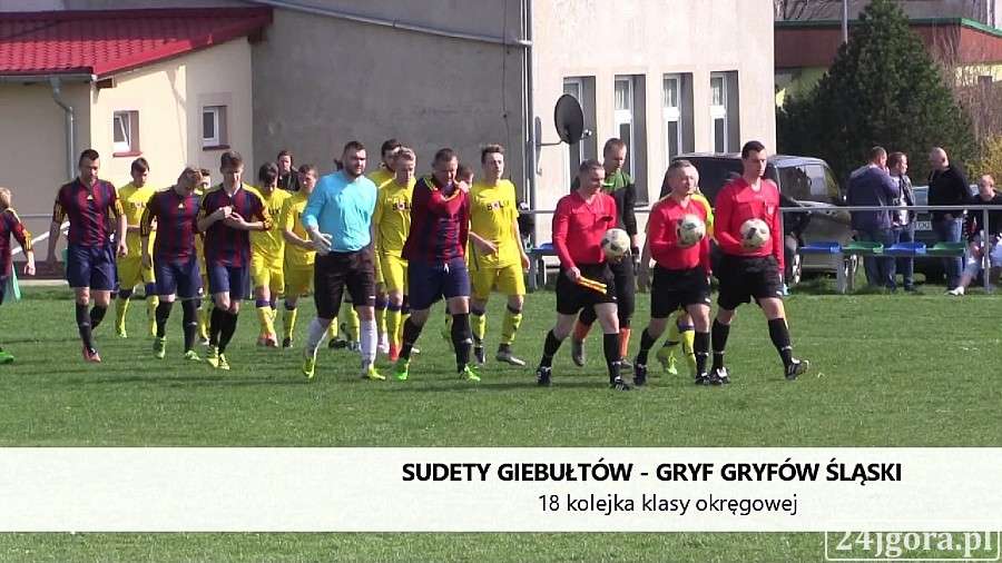 Sudety Giebułtów wygrywają z Gryfem Gryfów Śląski
