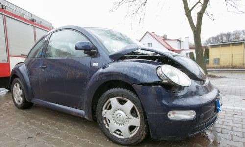  Volkswagen staranował lagunę