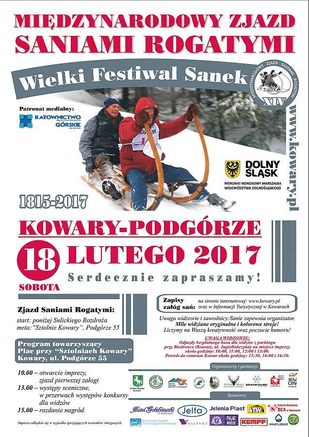Już jutro Międzynarodowy Zjazd Saniami Rogatymi