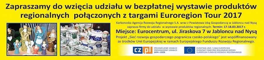 Wystawa produktów regionalnych na targach EuroregionTour 2017