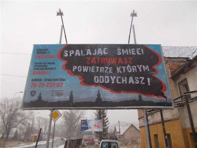 W Jeleniej Górze ruszyła kampania przeciwko spalaniu śmieci