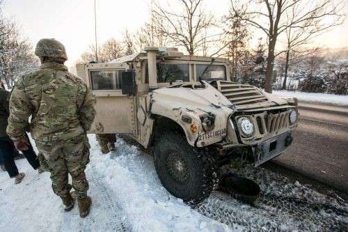 Kierowca armii USA sprawcą kolejnego wypadku