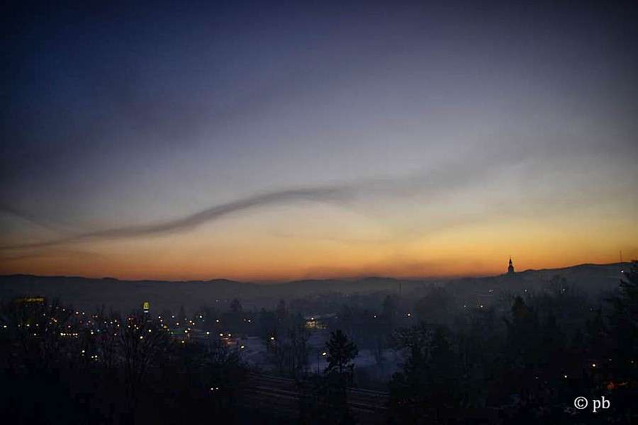 Smog nad Jelenią Górą