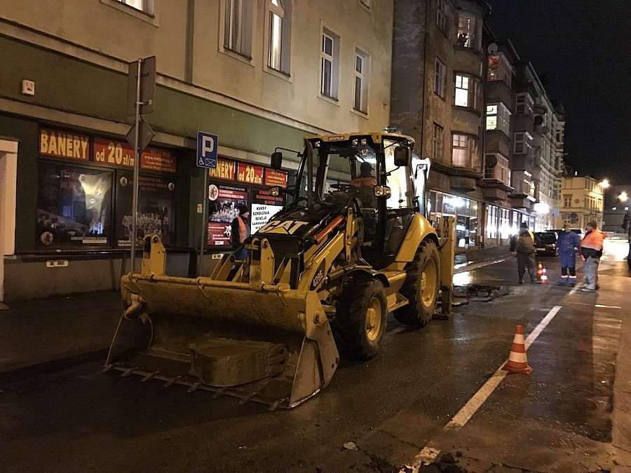 Awaria wodociągowa na ul. Wolności