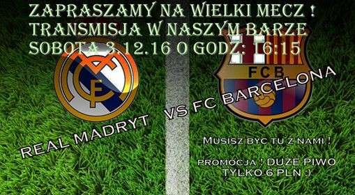 Hotel Na Skarpie zaprasza na Gran Derbi