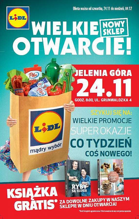 Otwarcie nowego sklepu LIDL w Jeleniej Górze