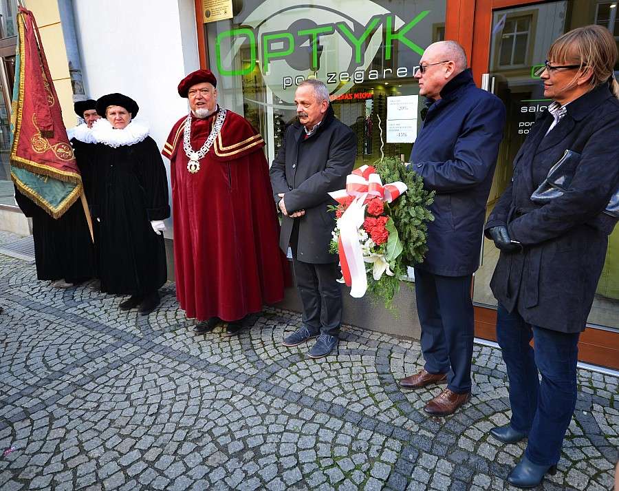 Odsłonili tablicę upamiętniającą Mirosława Skowrońskiego