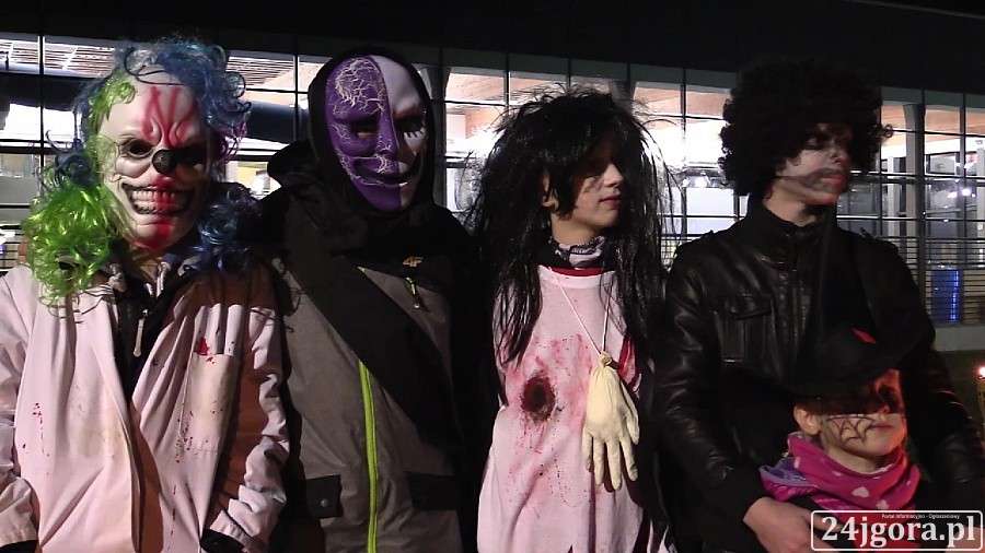Jeleniogórzanie świętowali Halloween (video)