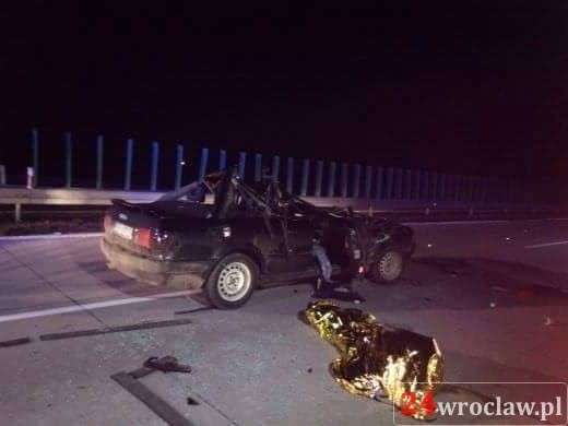 Na autostradzie A4 zginęła młoda kobieta