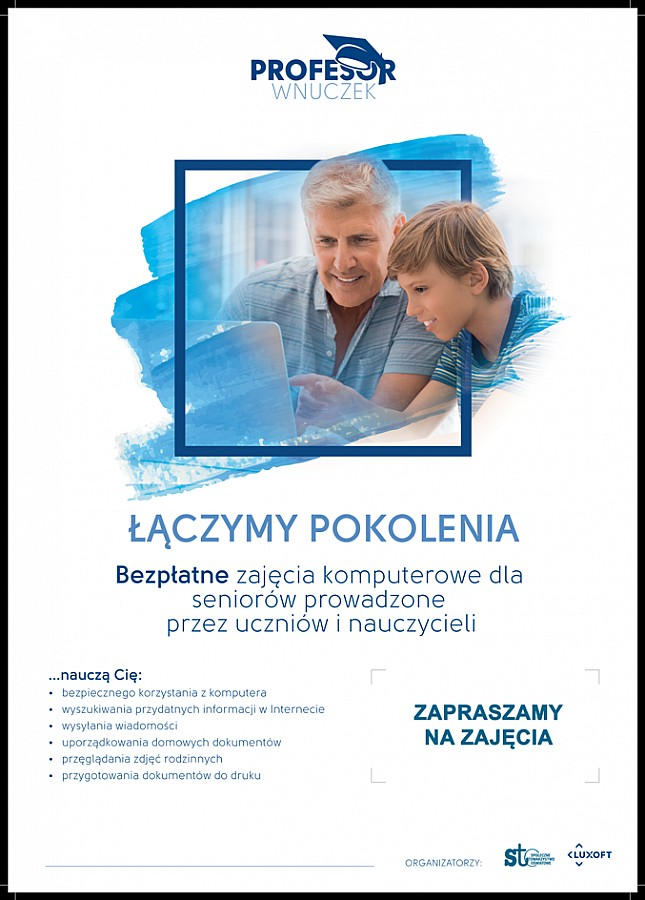 Uczniowie STO nauczą seniorów