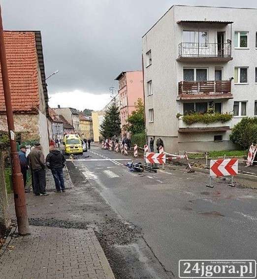 W Świerzawie zginął motocyklista