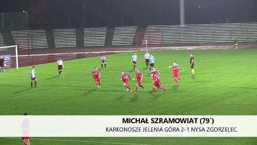 Karkonosze wydarły zwycięstwo Nysie (skrót video)