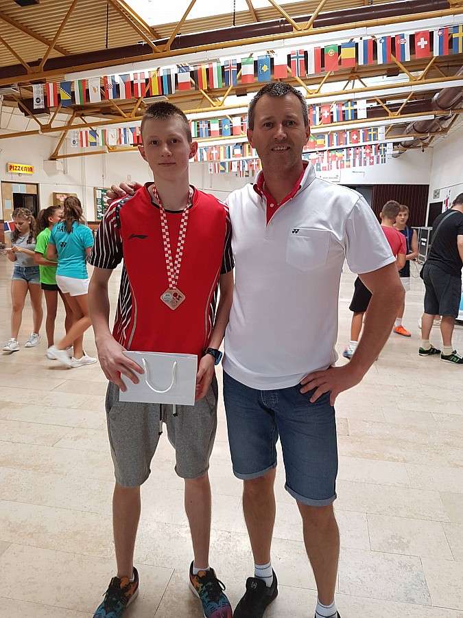 Brązowy medal w badmintonie na 