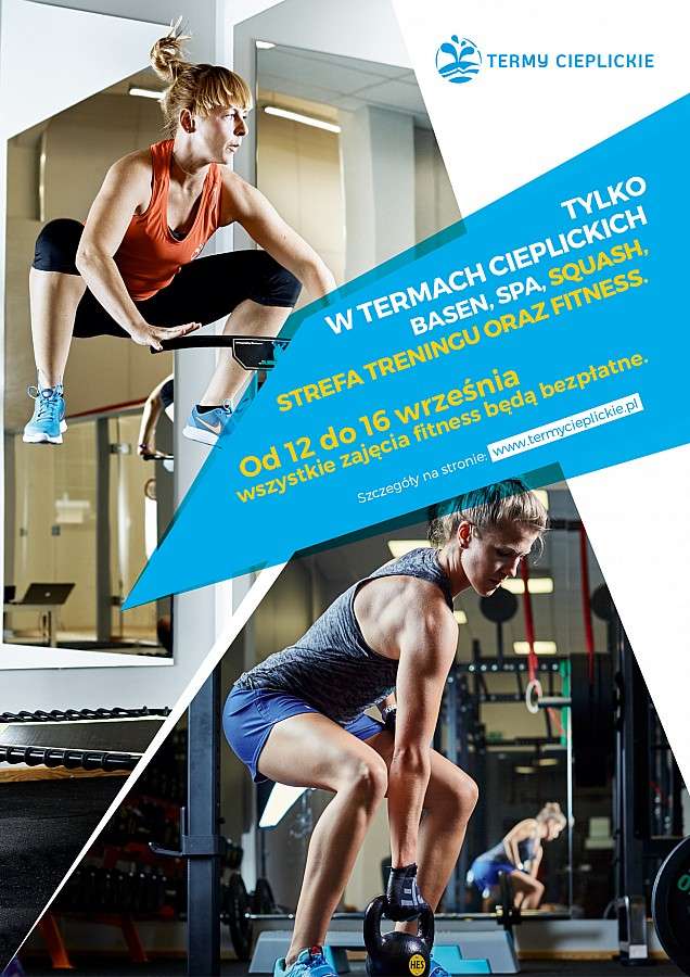 Termy Cieplickie zapraszają do strefy fitness