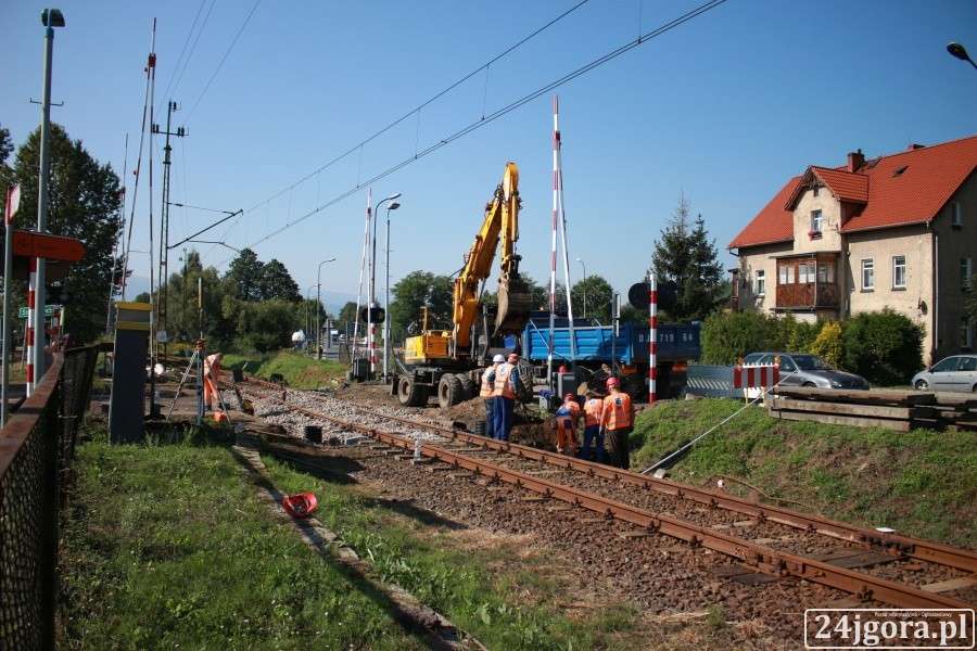 Remont przejazdu kolejowego na ul. Spółdzielczej