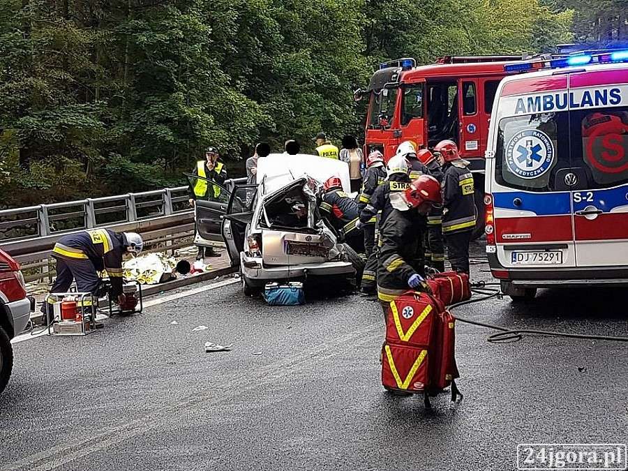 Tragedia na drodze do Szklarskiej Poręby