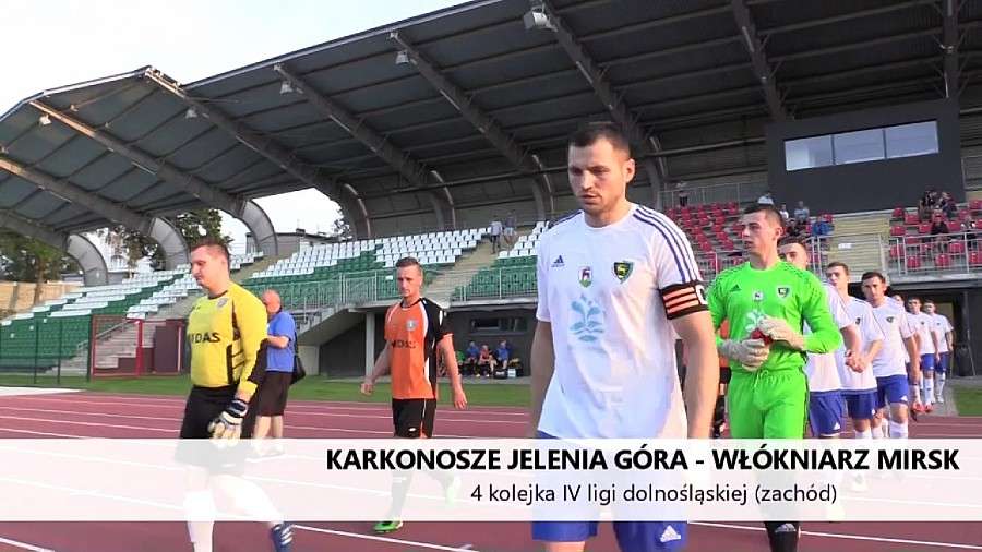 Karkonosze remisują z Włókniarzem Mirsk (skrót spotkania)