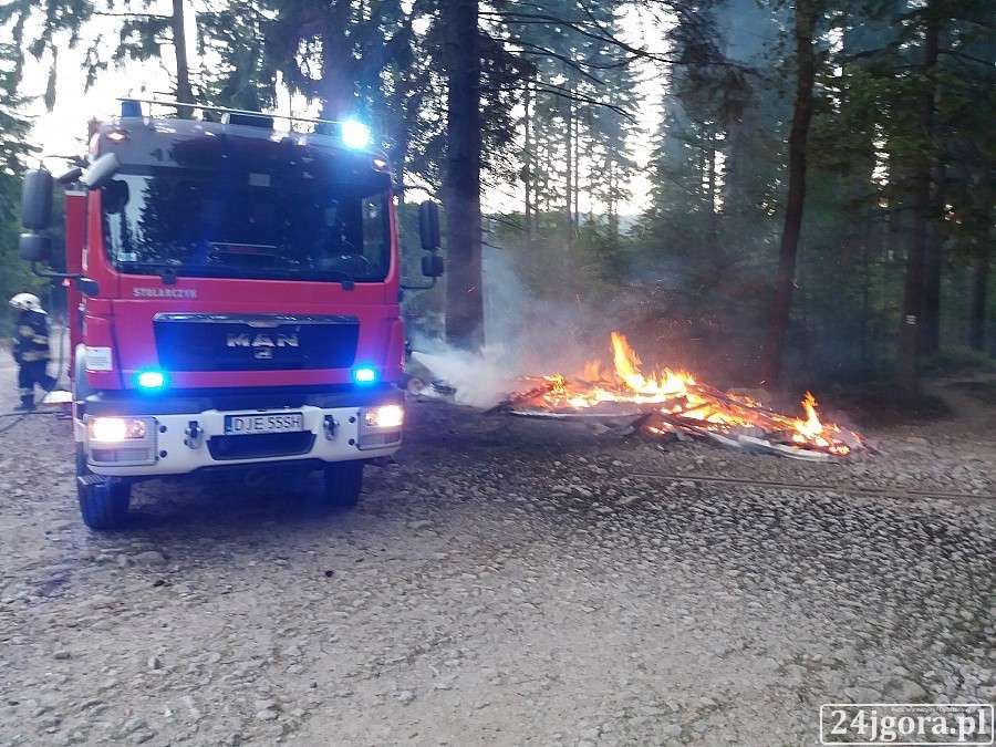 Podpalacz ze Szklarskiej Poręby zatrzymany przez policję