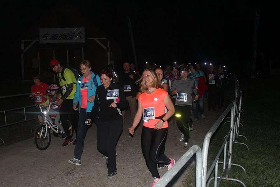 Wielkie serca na Nocnym Biegu dla Blanki - 420 uczestników