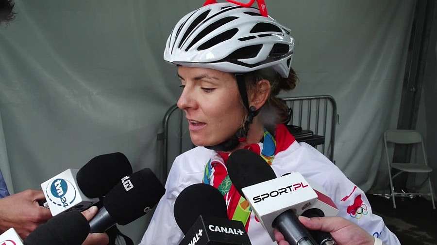 Maja Włoszczowska: Marzyłam o złocie, ale w końcówce byłam 