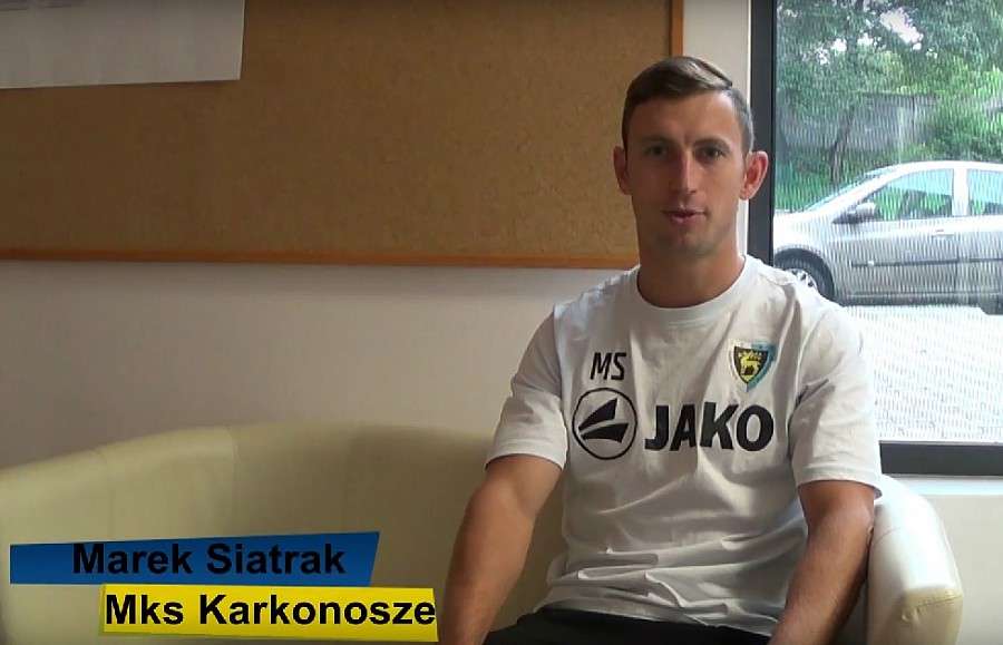 Marek Siatrak przed pierwszym meczem sezonu