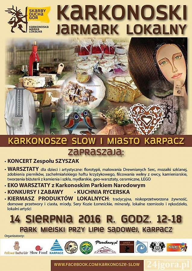 Karkonoski Jarmark Lokalny 14 sierpnia 2016 Karpacz