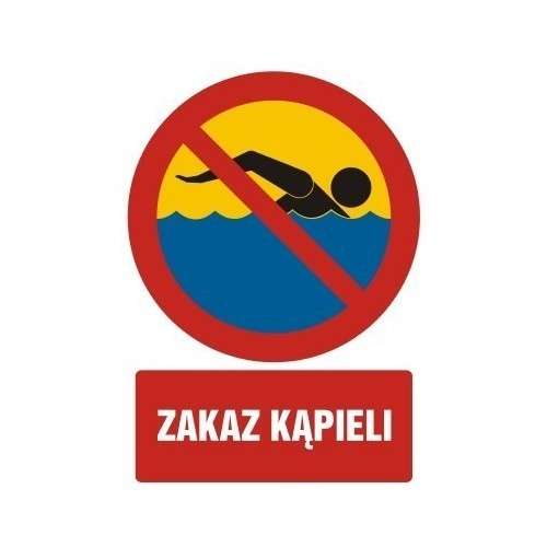 Bezwzględny zakaz kąpieli