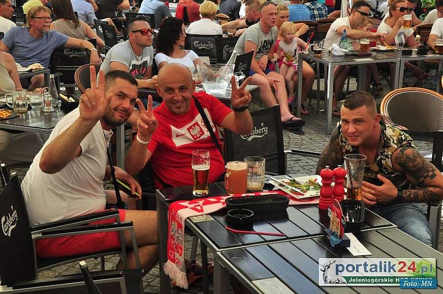 Polska - Szwajcaria. Tak kibicowali jeleniogórzanie !