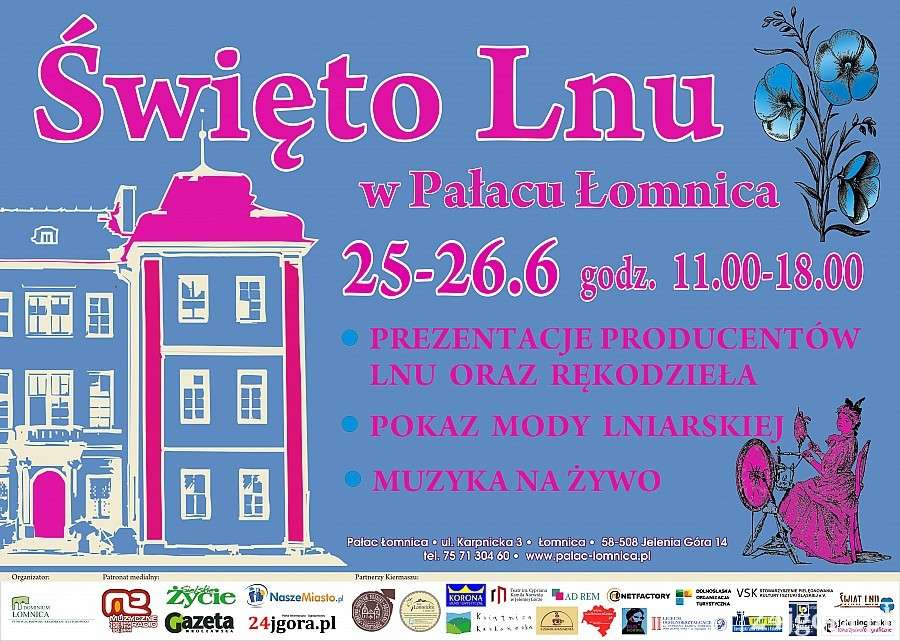 Święto Lnu w Pałacu Łomnica