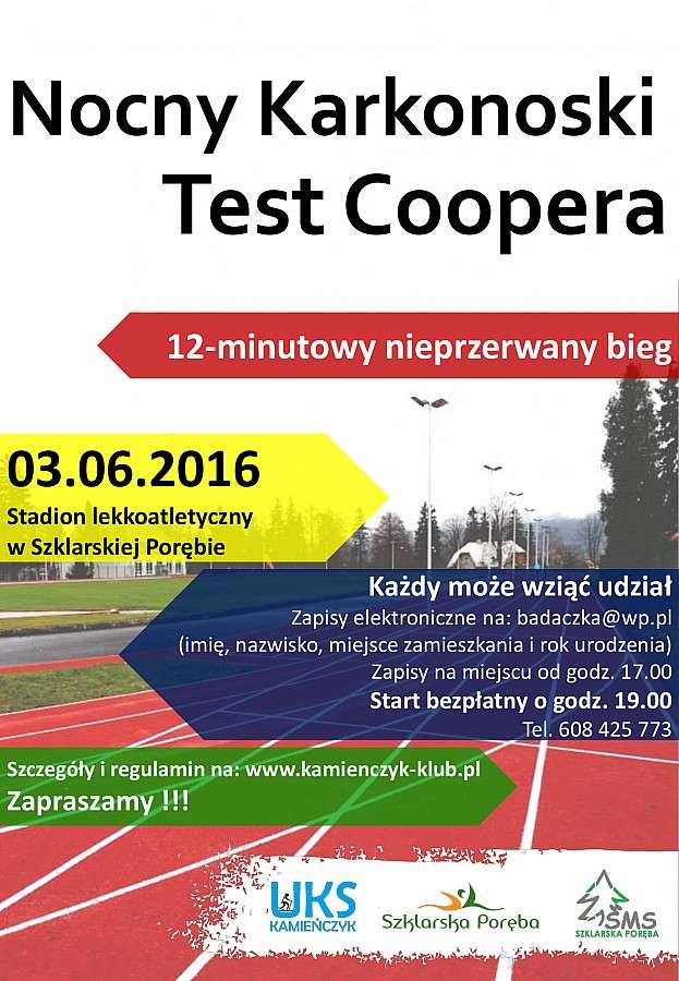 Nocny Karkonoski Test Coopera