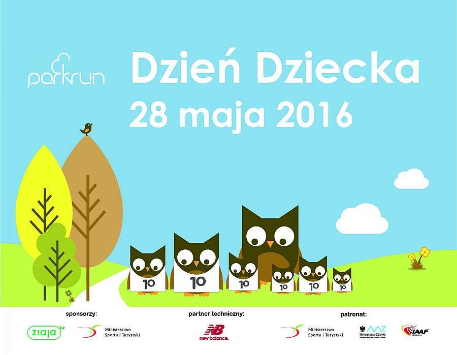 Dzień Dziecka z parkrun Polska – nagrody i dyplomy dla najmłodszych